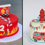 Tort straż pożarna – 16 inspiracji na tort dla małego wielbiciela Marshalla i nie tylko